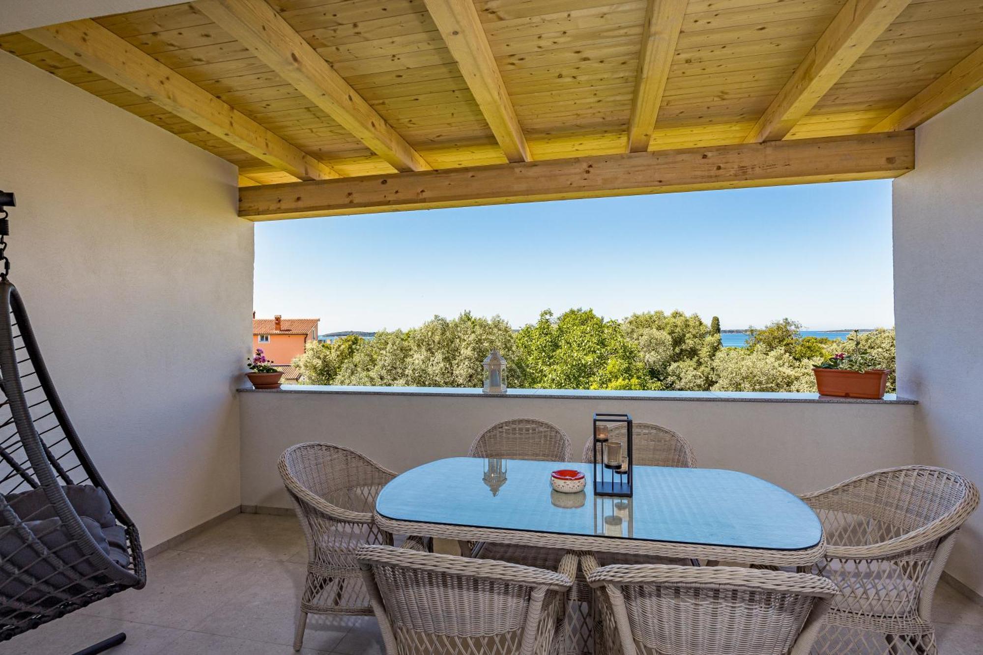 Apartment Lauro - Amazing Sea View ! Фажана Экстерьер фото
